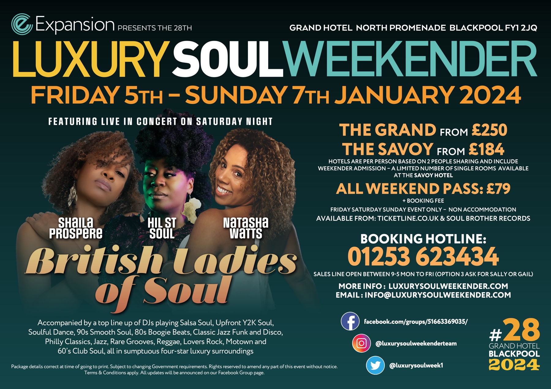 Luxury Soul Weekender 2024