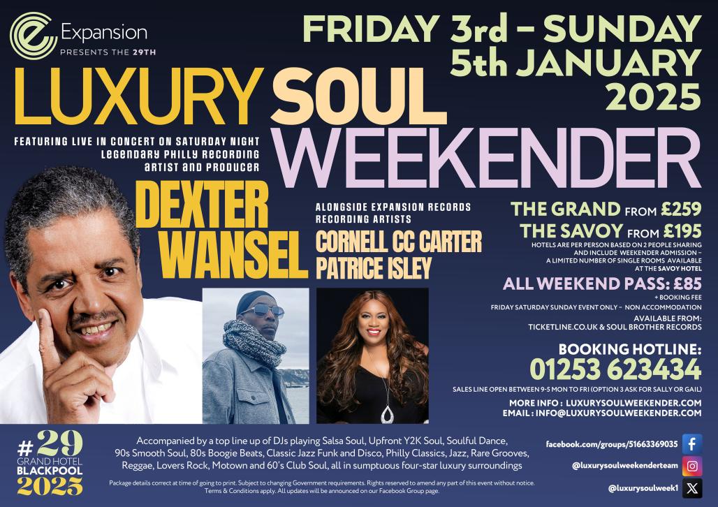 Luxury Soul Weekender 2025